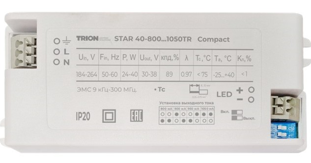 Источник питания STAR 40-800…1050TR Compact