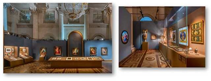 Освещение экспозиции «Линия Рафаэля 1520–2020»